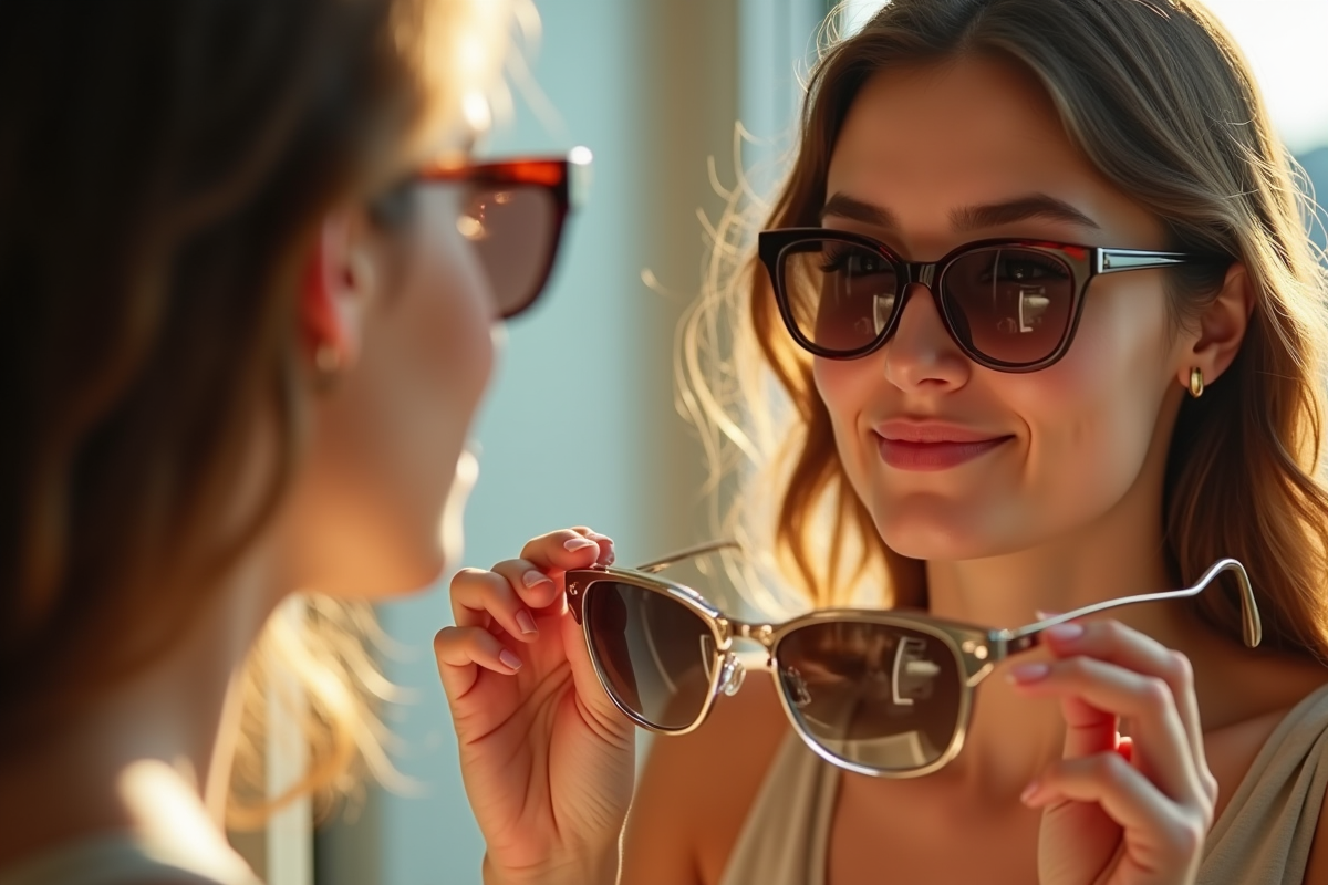 lunettes visage
