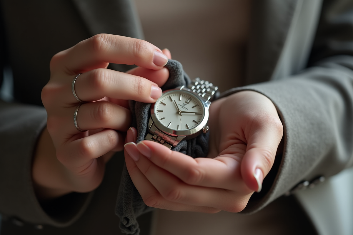 montre argent